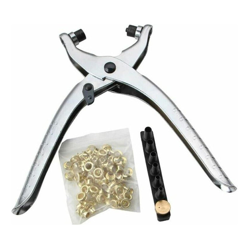 Alicate Perforador Sacabocado, Remachadora Con Ojales