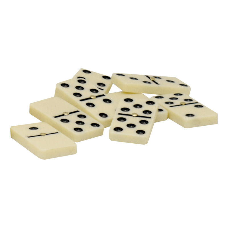 Set Domino 28 Piezas En Caja De Madera Nobel Toys