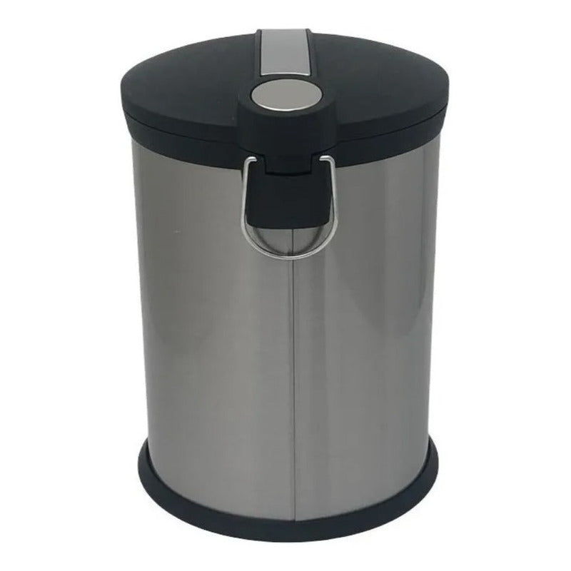 Papelero Acero Inoxidable 8lt De Pedal