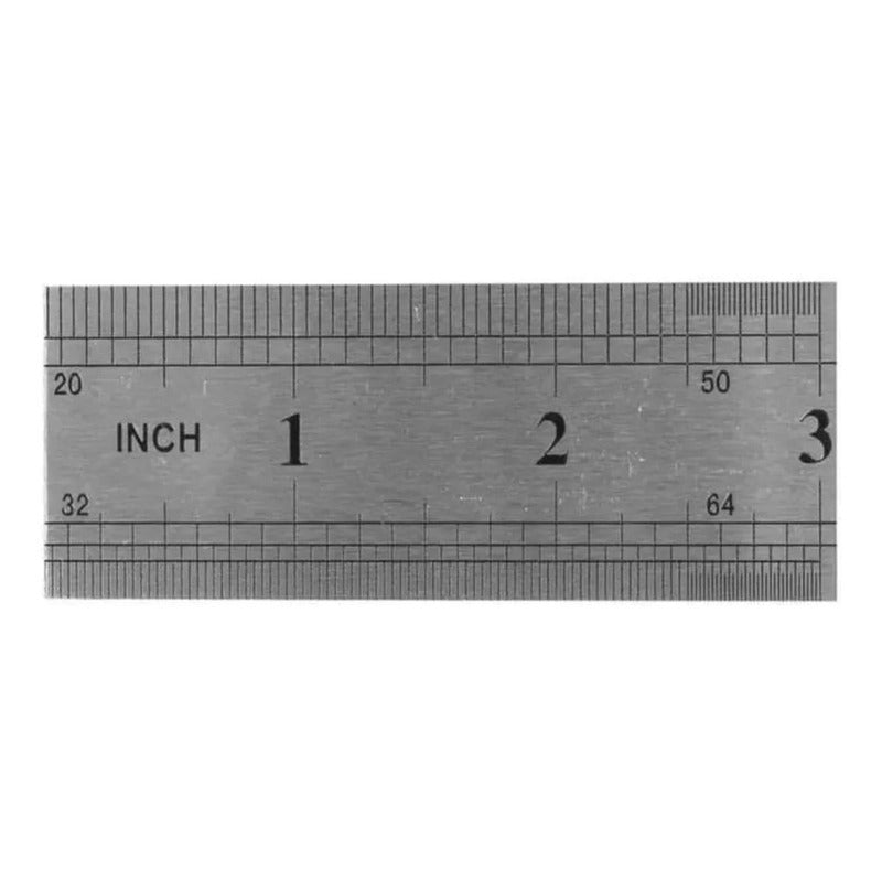 Regla Metálica 50 Cm , 20 Pulgadas