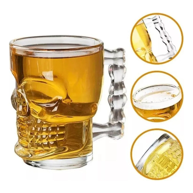 Vasos Cerveceros Calavera