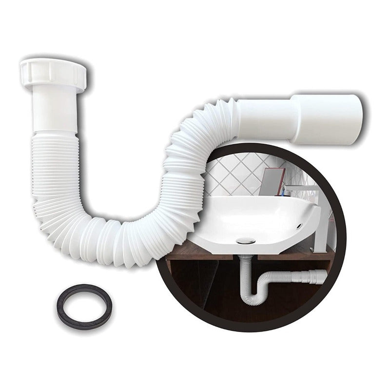 Tubería Flexible 1 1/4 Extensible Fullmercadito