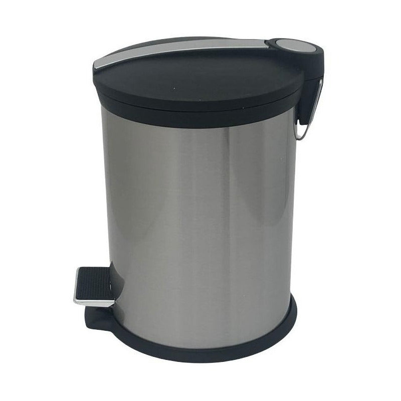 Papelero Acero Inoxidable 3lt De Pedal