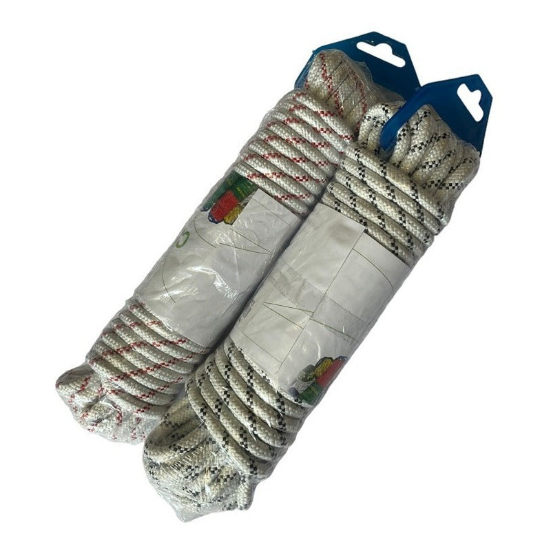 Cuerda Multiuso De Nylon - 20metro X4mm (2 Unidades)