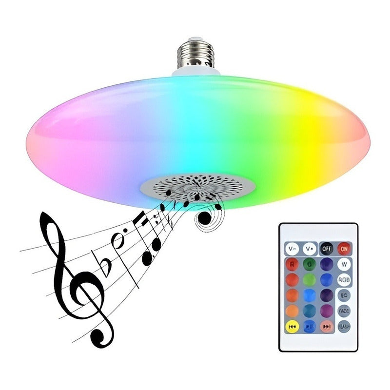 Ampolleta Led Rgb Bluetooth Ampolleta Color Musical E27 4019 Rgb