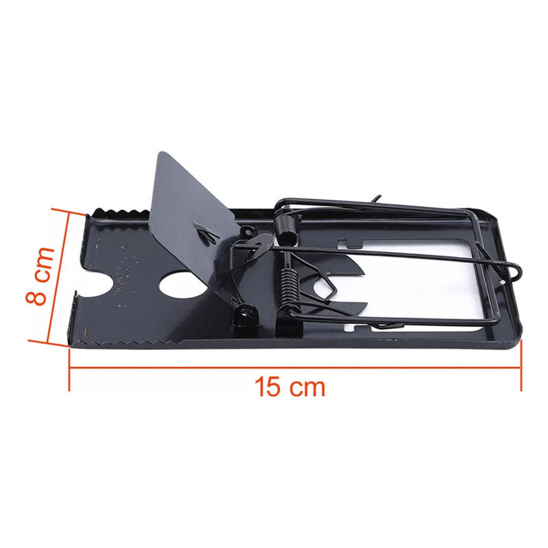 6 Und Trampa Grande Para Ratón, Tipo Caimán, Fácil Agarre