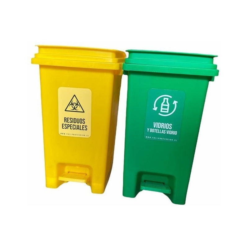 Pack 5 Basureros Ecológicos 25 Litros