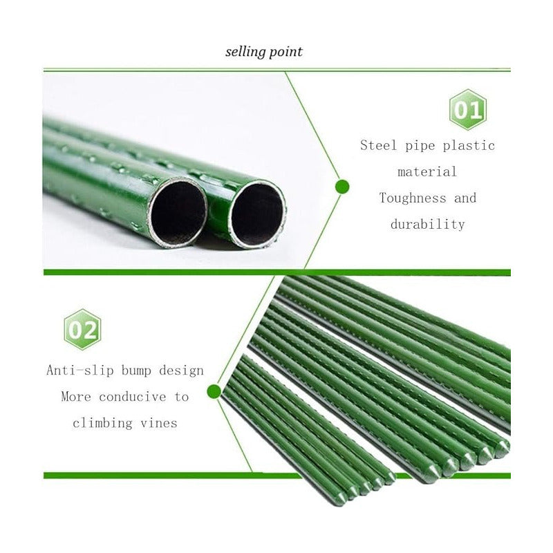 Tutor Palo Para Plantas Trepadoras 60 Cm Pack X 4