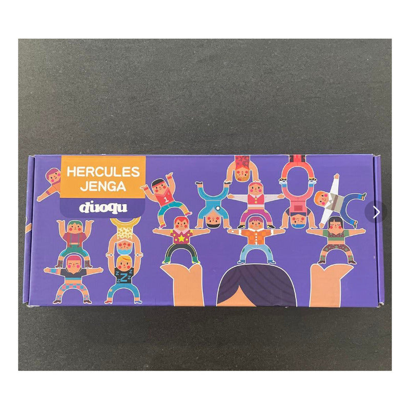 Juguetes De Apilamiento De Madera16pcs Hercules Jenga