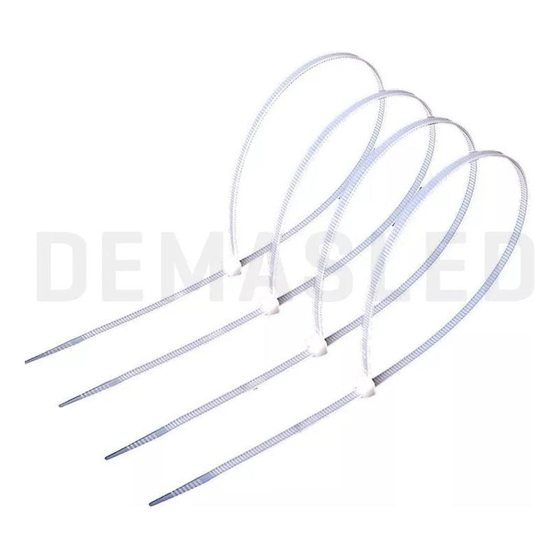 Amarras Plasticas 4,8mm X 30cm Bolsa 50 Unidades