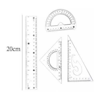 Set 4 Reglas (20cm)