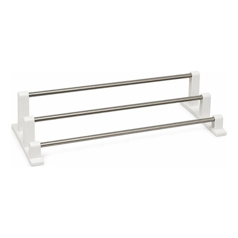 Moderno Toallero Ganchera Percha Colgador Blanco