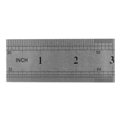 Regla Metálica 50 Cm , 20 Pulgadas