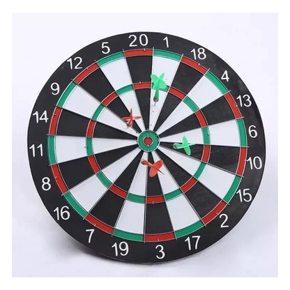 Juego De Dardos Tiro Al Blanco Tablero Reversible 15cm