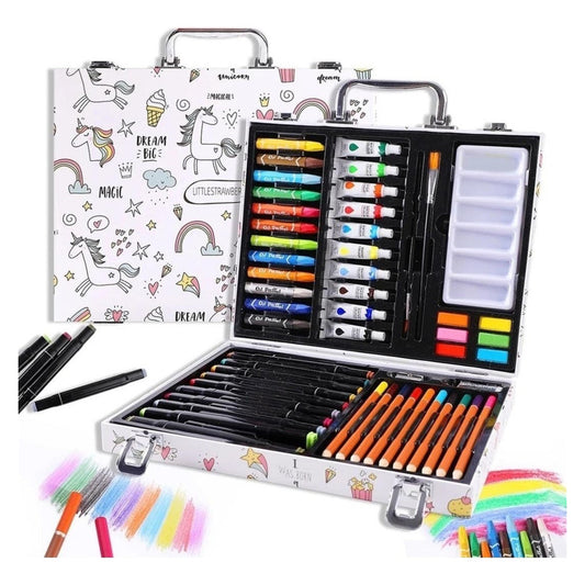 Set De Arte Para Pintar Maleta De 53 Piezas