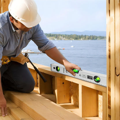 Nivel De Mano Herramienta 600mm 3 Niveles Regla Magnético