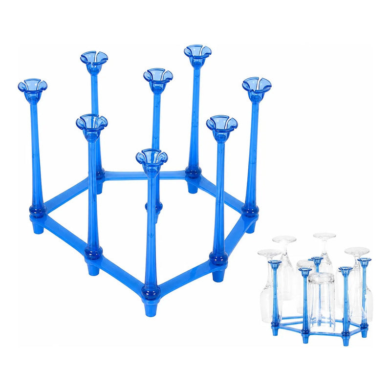 Secador De Vasos Azul
